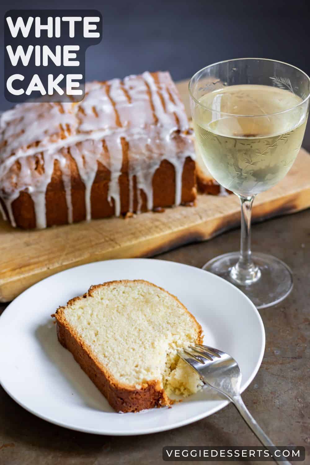 White wine cake recipe.